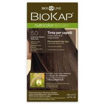 NUTRICOLOR DELICATO - farba na vlasy - 5.0 Gaštanová prírodná svetlá 140 ml